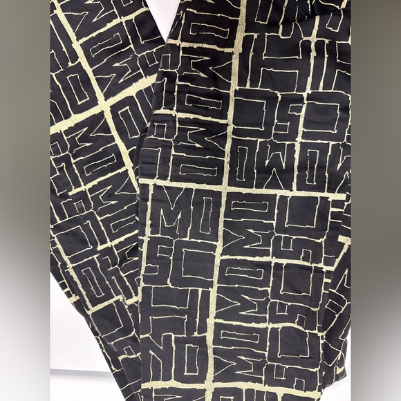 Moschino Jeans Repeated Pattern Slim Fit Pants - Picture 3 of 4